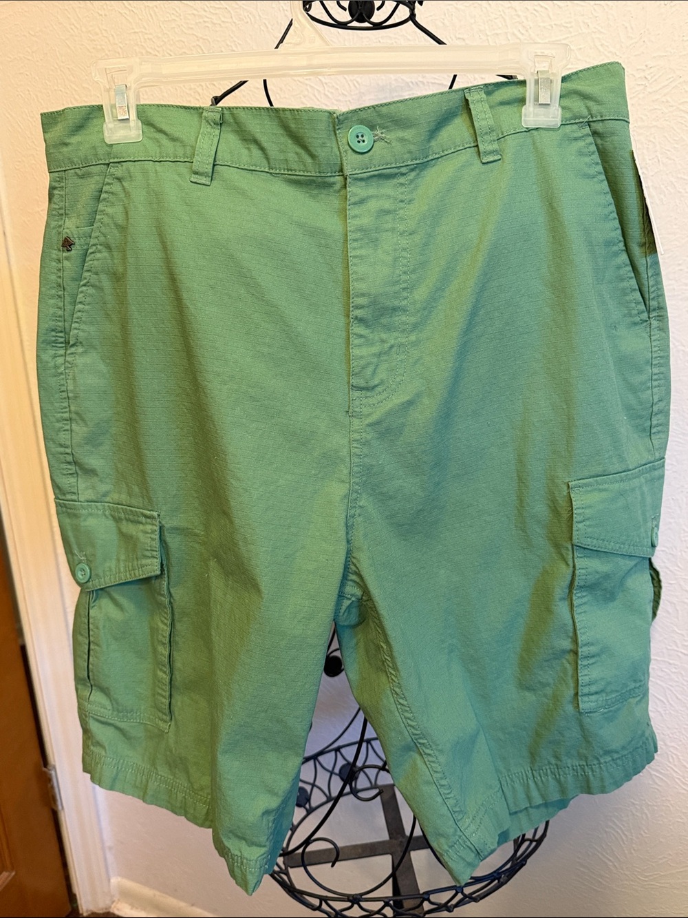 🌴🌴🌴3 for 12$🌴🌴🌴Men's Green Cargo Shorts-36